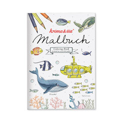 krima & isa Malbuch Meerestiere