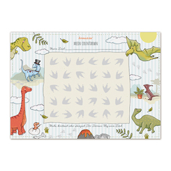 Jumbo-Paket: krima & isa Sternchenplan - DIN A4 Dino (400 Stück)