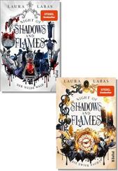 Night of Shadows and Flames - Fantasy-Paket (2 Bücher, mit Farbschnitt)