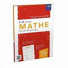 Testmappe Mathe Formeln/ Gleichungen (7./8. Klasse)