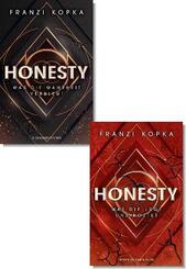 Honesty - Jugenbuch-Reihe (Band 1 & 2, beide mit Farbschnitt)