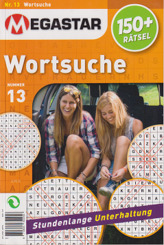 Rätselheft - Wortsuche (Mehr als 150 Rätsel)