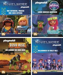 Playmobil - Mini-Buchpaket (4 Heftchen)