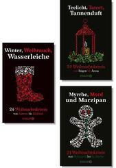 3x 24 Weihnachtskrimis - Krimi-Paket (3 Bücher)