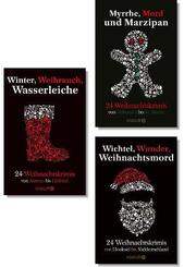 3x 24 Weihnachtskrimis - Krimi-Paket (3 Bücher)