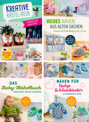 Kreativ-Paket: N&auml;h- und Bastel-Ideen (4 B&uuml;cher)
