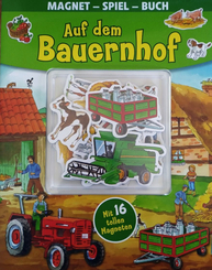 Magnet-Spiel-Buch - Auf dem Bauernhof (Mit 16 tollen Magneten)