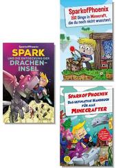 SparkofPhoenix - Minecrafter-Buchpaket (3 B&uuml;cher)