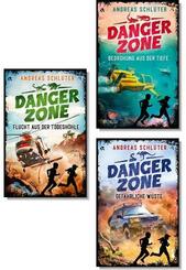 Dangerzone - Abenteuergeschichte f&uuml;r Jungs und M&auml;dchen ab 10 Jahre (Band 1-3)
