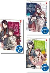 Manga-Paket: Mein Buchcaf&eacute; in einer anderen Welt (Band 1-3)