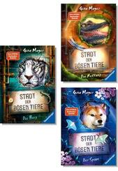 Stadt der B&ouml;sen Tiere - Tier-Fantasy ab 10 Jahren (3 B&uuml;cher)