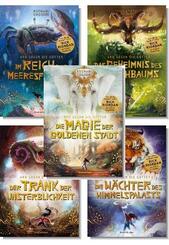 Aru gegen die G&ouml;tter - Die komplette abenteuerliche Fantasy Reihe (5 B&uuml;cher)