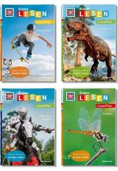 WAS IST WAS Erstes Lesen - Leser&auml;tsel / Erstleser-Paket ab 7 Jahren (4 B&uuml;cher)