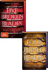 The Broken Blades - Romantic Fantasy-Paket (Band 1 & 2)