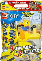 Wundert&uuml;te: Lego Baustellen-Action! (3 Magazine + 3 Extras)
