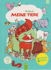 R&auml;tsel-Malbuch - Meine Tiere