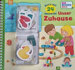 Magnetbuch Unser Zuhause - mit 24 Magneten Wir wissen was