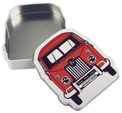 Metalldose - Fernweh Mini-Box Bus