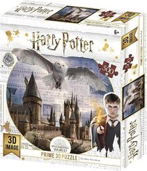 Harry Potter - Hogwarts & Hedwig 3D Puzzle (500 Puzzleteile)