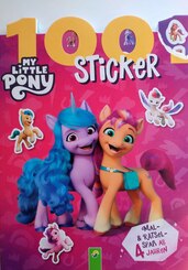 1001 Sticker - Mal- und R&auml;tselspass ab 4 Jahren - My little Pony