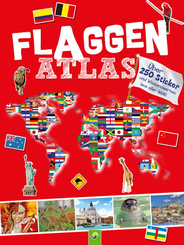 Flaggen Atlas - Mit &uuml;ber 250 Stickern