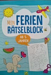 Mein Ferienr&auml;tselblock ab 5 Jahren