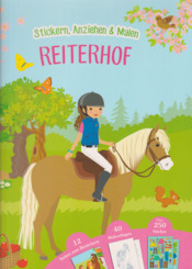 Sticker, Anziehen & Malen - Reiterhof