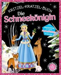 Die Schneek&ouml;nigin Kritzel-Kratzel-Buch f&uuml;r Kinder ab 5 Jahren