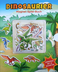 Magnet-Spiel-Buch - Dinosaurier (Mit 16 tollen Magneten)