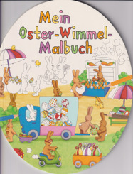 Mein Oster-Wimmel-Malbuch