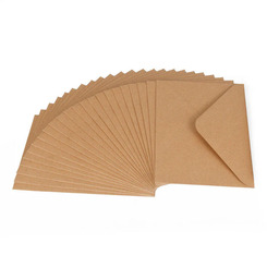 Briefumschläge aus Kraftpapier (50 Stück)