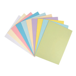 Foto-Karton / Bastelpapier Pastelltönen DIN A4 (50 Stück)