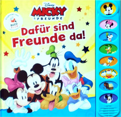 8-Button-Soundbuch, Disney Micky, Dafür sind Freunde da!