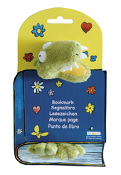 Lesezeichen Pl&uuml;schtier - Krokodil