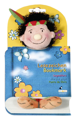 Lesezeichen Pl&uuml;schtier - Indianer