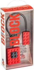 Block Light - Leselicht Buchlampe LED (Rot)
