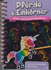 Pferde & Einhörner - Kratz- und Kritzel-Abenteuer