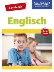 Sch&uuml;lerhilfe - 3.-4. Klasse - Lernblock, Englisch