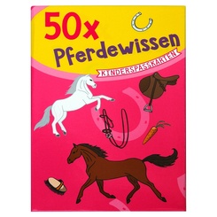 50 Kinderspa&szlig;karten - Pferde & Ponys