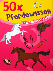 50 Kinderspa&szlig;karten - Pferde & Ponys