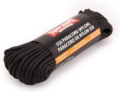 550 Paracord - 30 Meter (Nylon, schwarz)