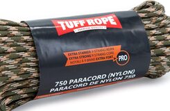 750 Paracord - 30 Meter, Extra stark mit 9 Str&auml;nge (Nylon, camouflage)