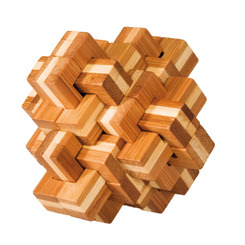 3D Puzzle - aus Bambus