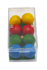 Mini-Game - Boccia aus Holz in Box