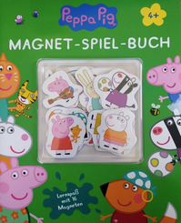 Magnet-Spiel-Buch - Peppa Pig (Mit 16 tollen Magneten)