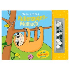 Mein erstes Kulleraugen-Malbuch (Mit 40 Kulleraugen Stickern)