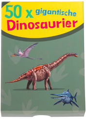 Gigantische Dinosaurier - 50 Kinderspa&szlig;karten