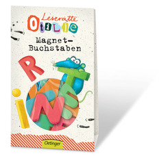 Leseratte Otilie - Magnet-Buchstaben