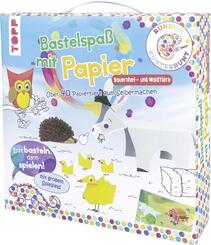Bauernhof- und Waldtiere - Rundum Kunterbunt Bastelspaß mit Papier