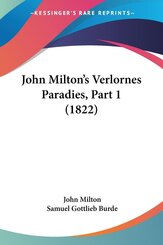 John Milton's Verlornes Paradies, Part 1 (1822)